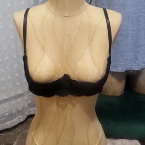 Elegant Black Lace Bra